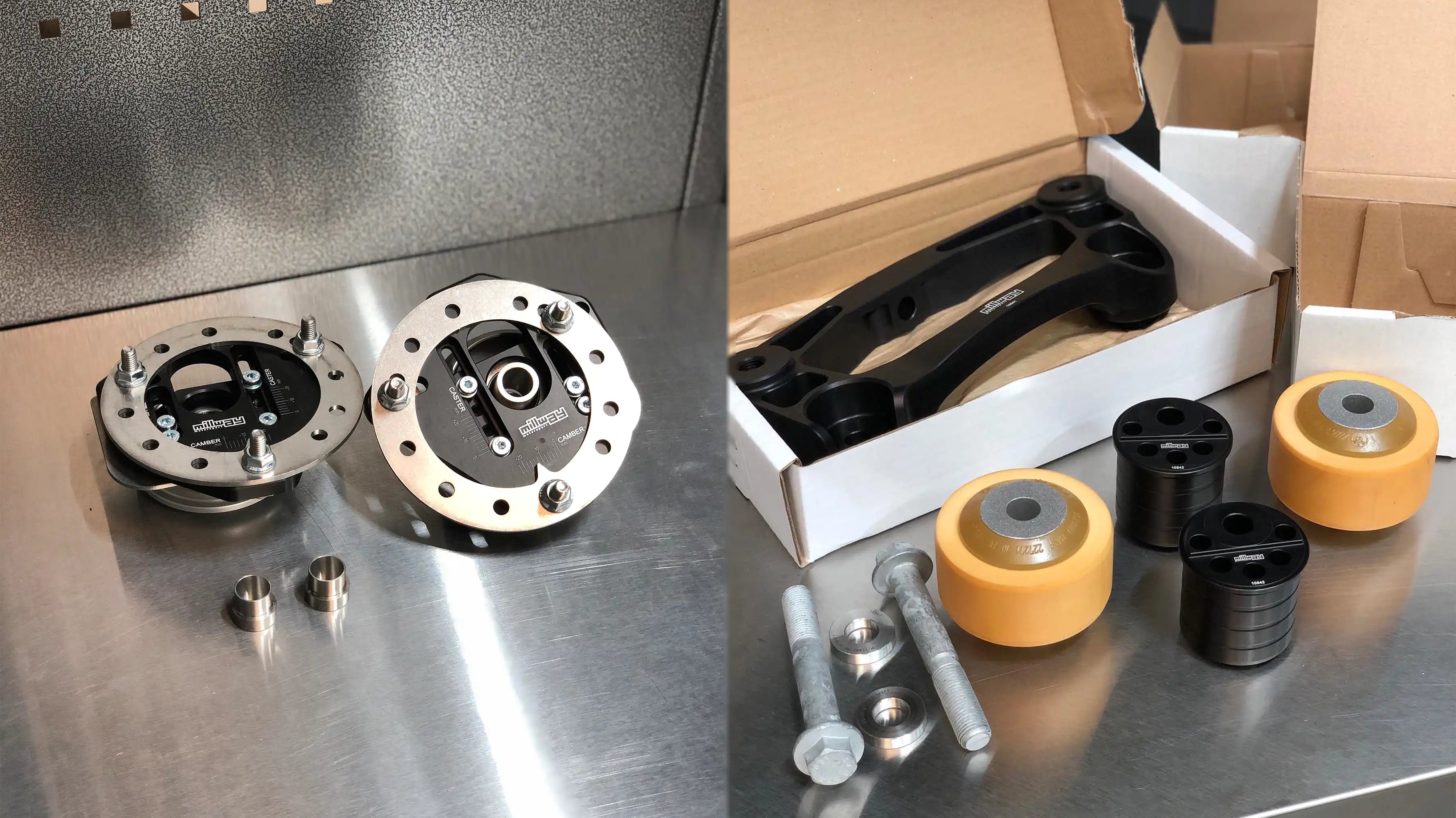 Millway Camber Plate, Diff Lift Kit & bushings