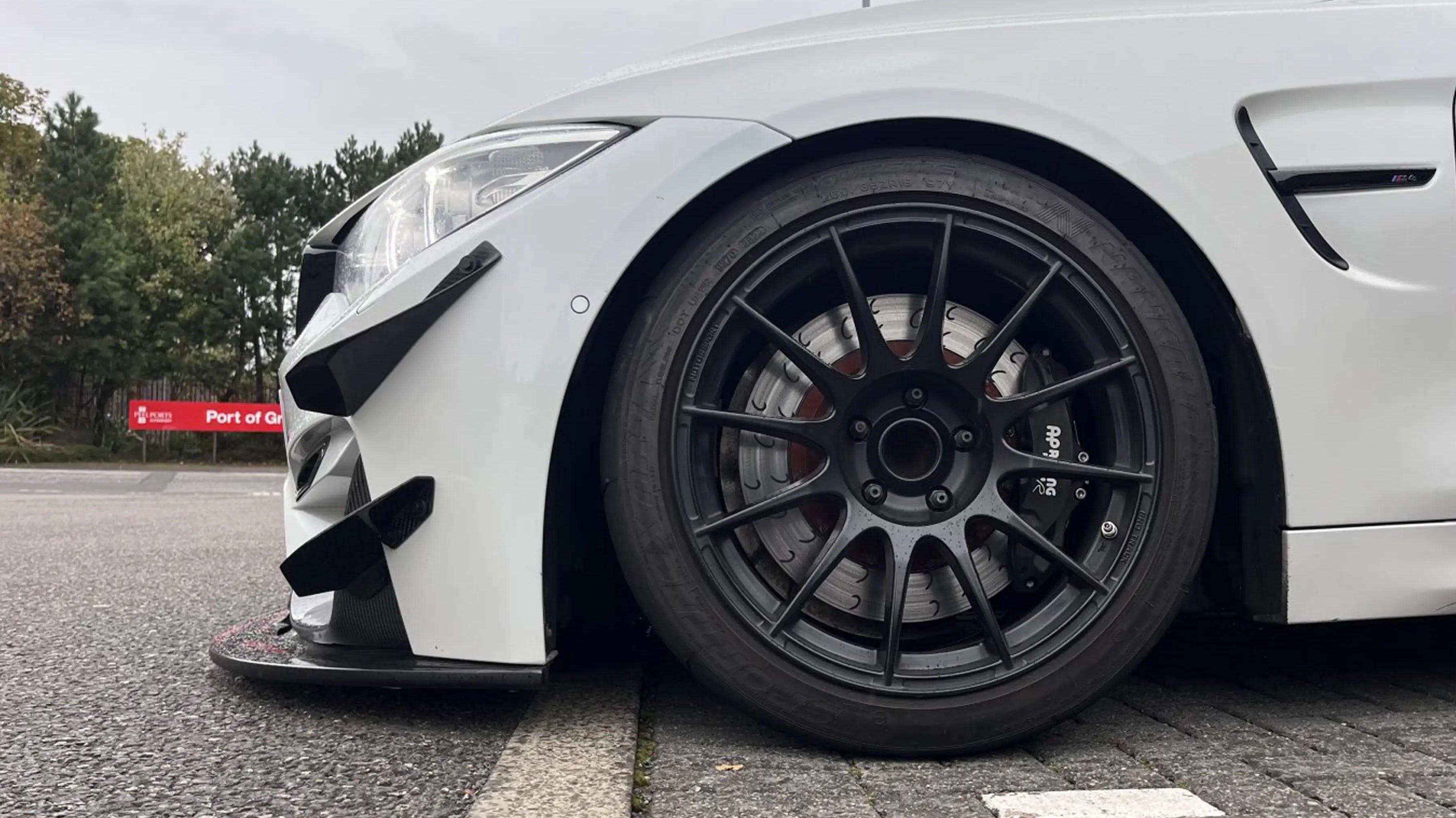 Photo of Protrack One Wheel installed on BMW F82 M4