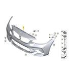 Diagram of BMW M2 CS Racing Front Bumper
