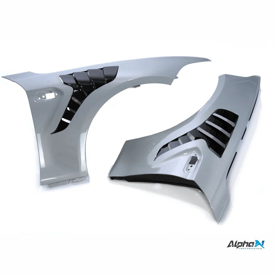 Alpha N Carbon Fibre Front Wings Fenders BMW F87 M2 & M2 Competition - Clubsport Garage