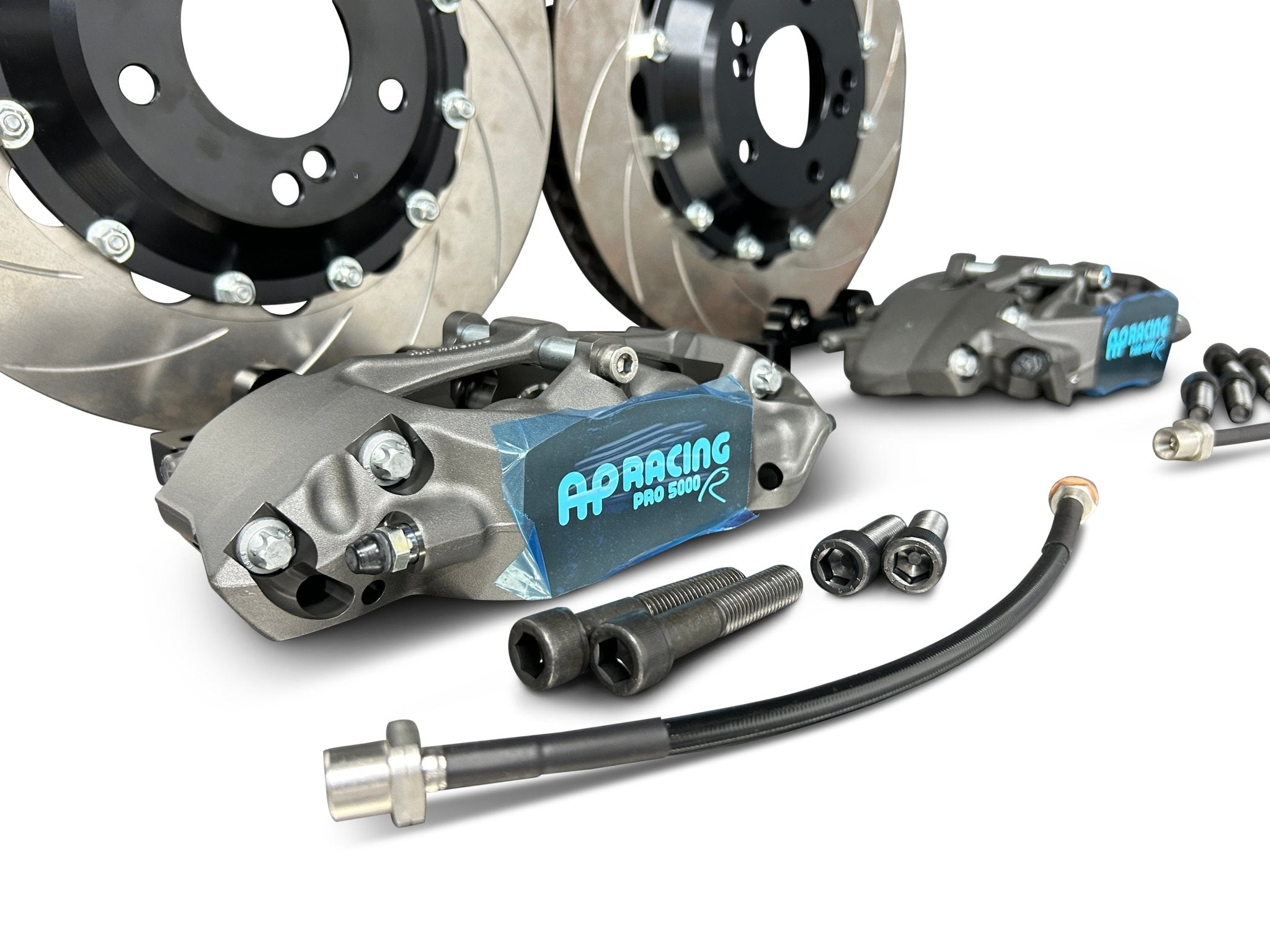 AP Racing REAR Race Pro 5000r Brake Kit (CP9449) Grey (Anodised) - Clubsport Garage