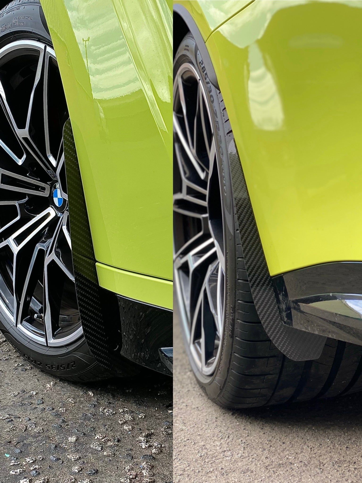 Automotive Passion Carbon / Gloss Black Arch Guards for BMW G87 M2 - Clubsport Garage