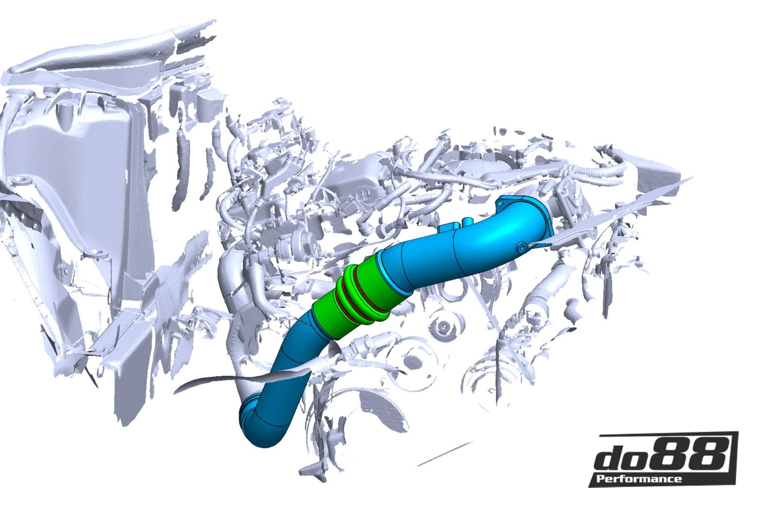 do88 Performance Charge Pipe BMW G Series B58 Gen 2 - Clubsport Garage