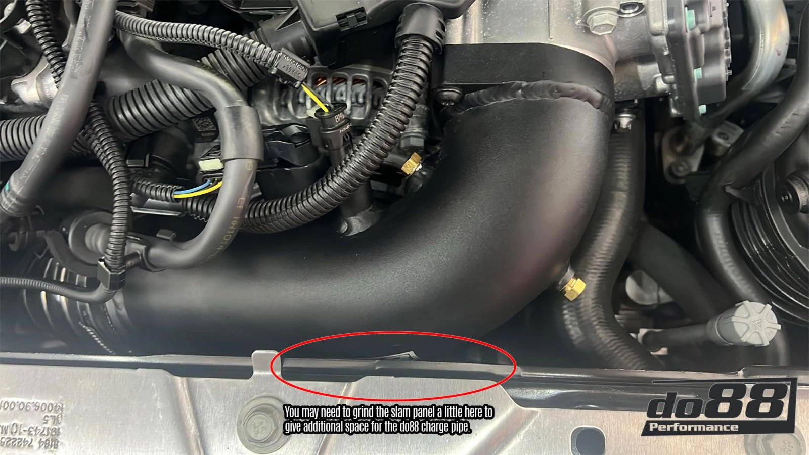 do88 Performance Charge Pipe BMW G Series B58 Gen 2 - Clubsport Garage