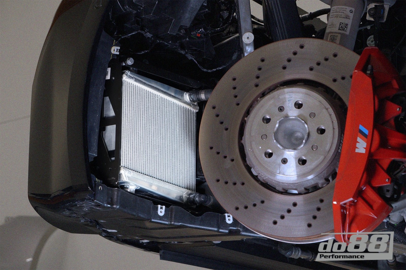 do88 S58 Auxiliary Radiator BMW G8X M2 M3 M4 - Clubsport Garage