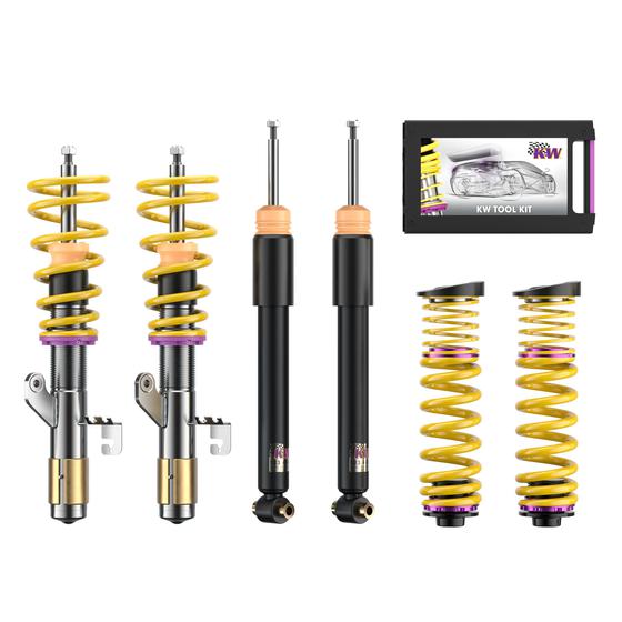 KW Coilover Suspension Kit V1 inox for BMW F2x M135i M235i M140i M240i - Clubsport Garage