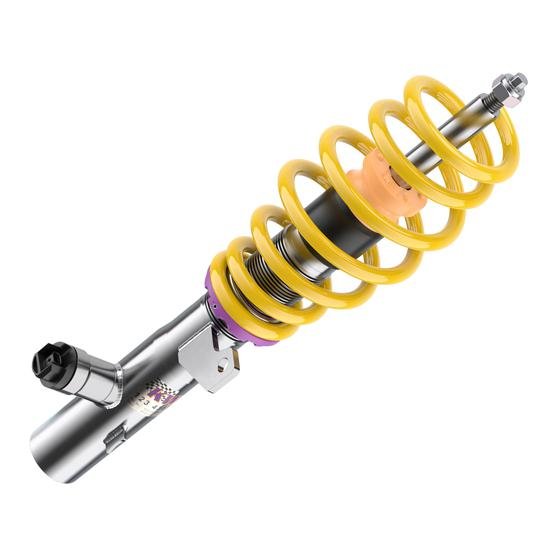 KW DDC - Plug & Play Coilovers inox Kit for BMW F2x M135i M235i M140i M240i - Clubsport Garage