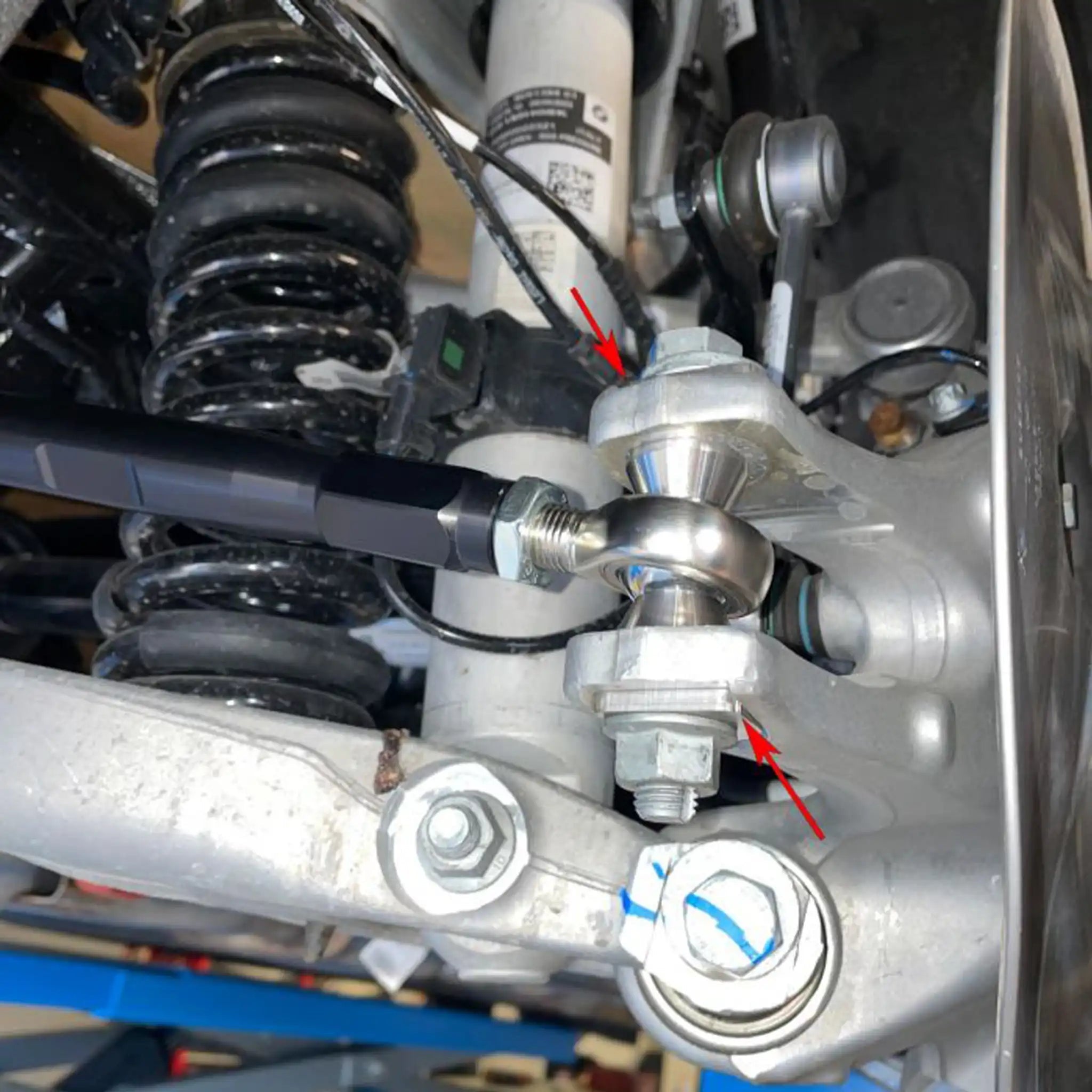 Millway Motorsport Toe Lockout Shims BMW M2 M3 M4 F8X G8X - Clubsport Garage