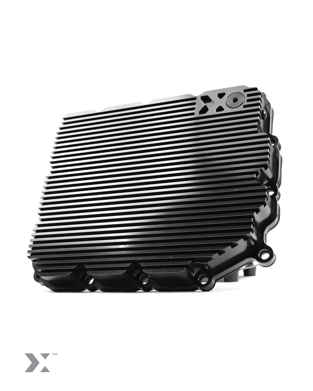 MMX Performance aluminium DCT gearbox pan in black anodised finish