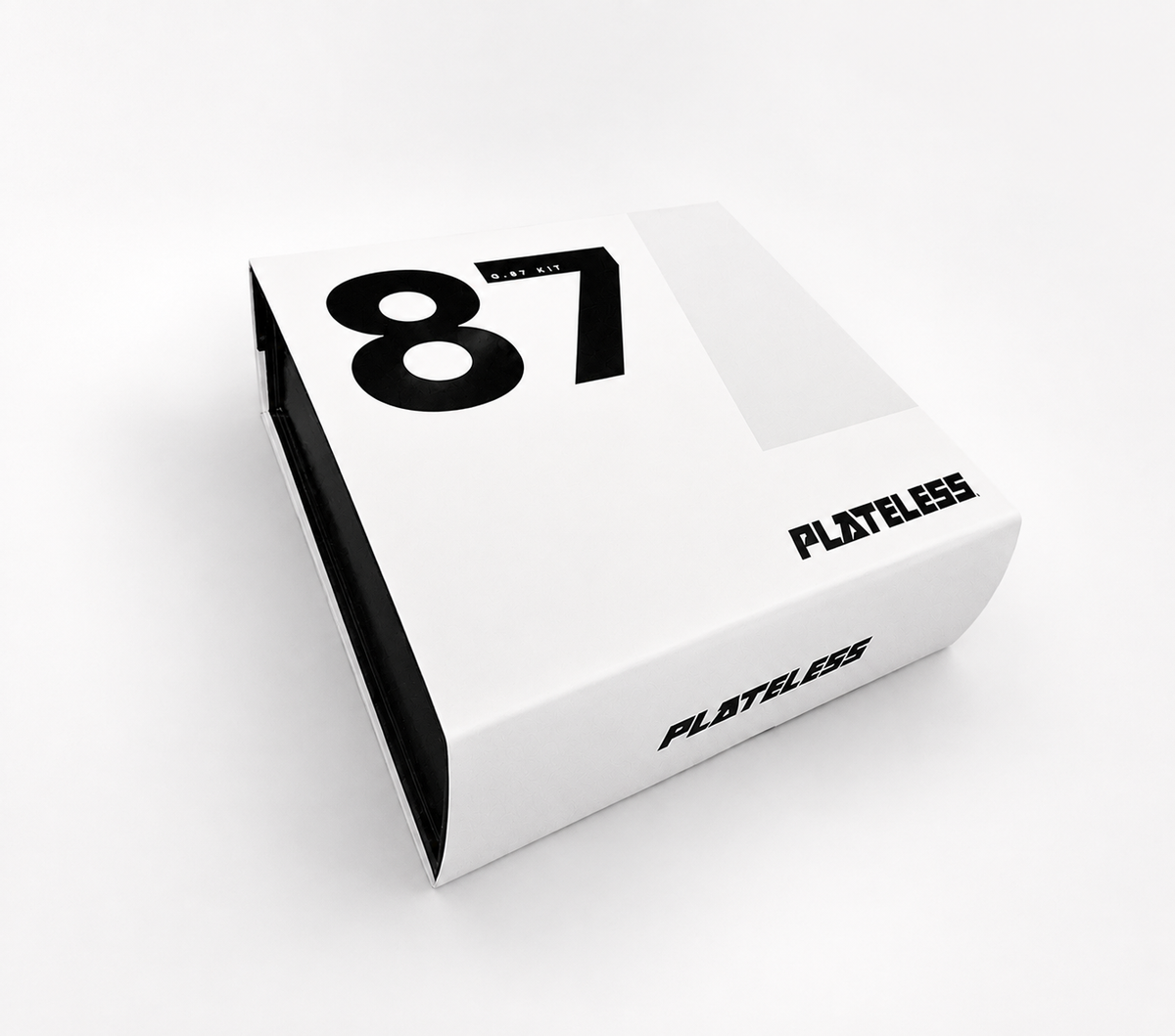 Plateless BMW G87 M2 magnetic front number plate kit box