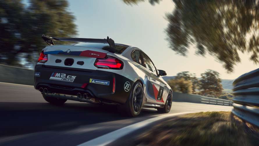 BMW Motorsport M2 CS Racing Rear Wing - Clubsport Garage