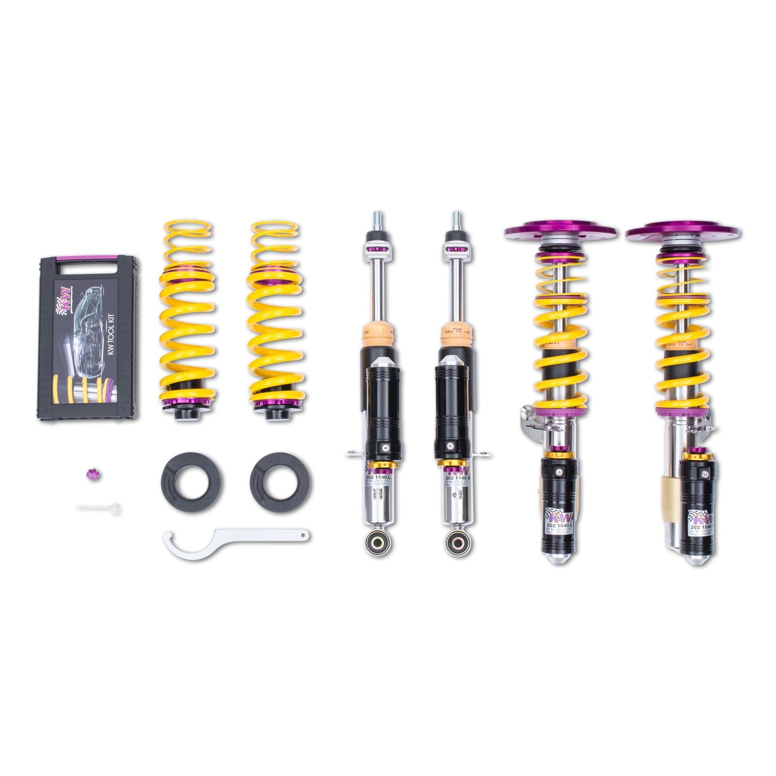 KW Clubsport V4 (3 Way) Coilovers - F80 M3/M3 CS/F82 M4/M4 CS - Clubsport Garage