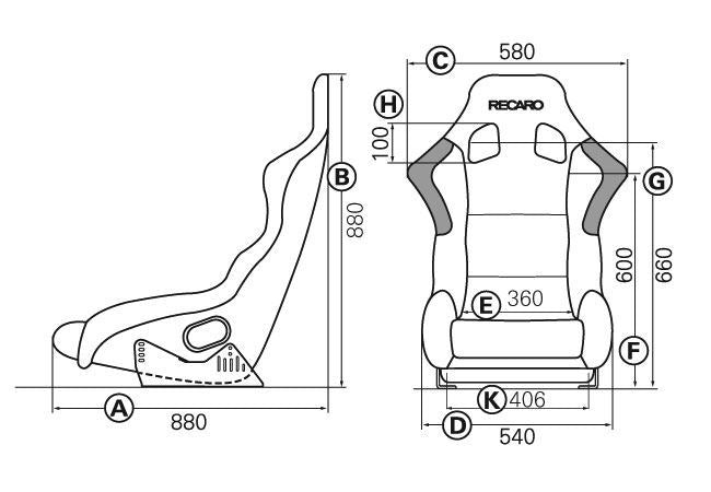 Recaro Profi SPG XL FIA Bucket Seat - Clubsport Garage