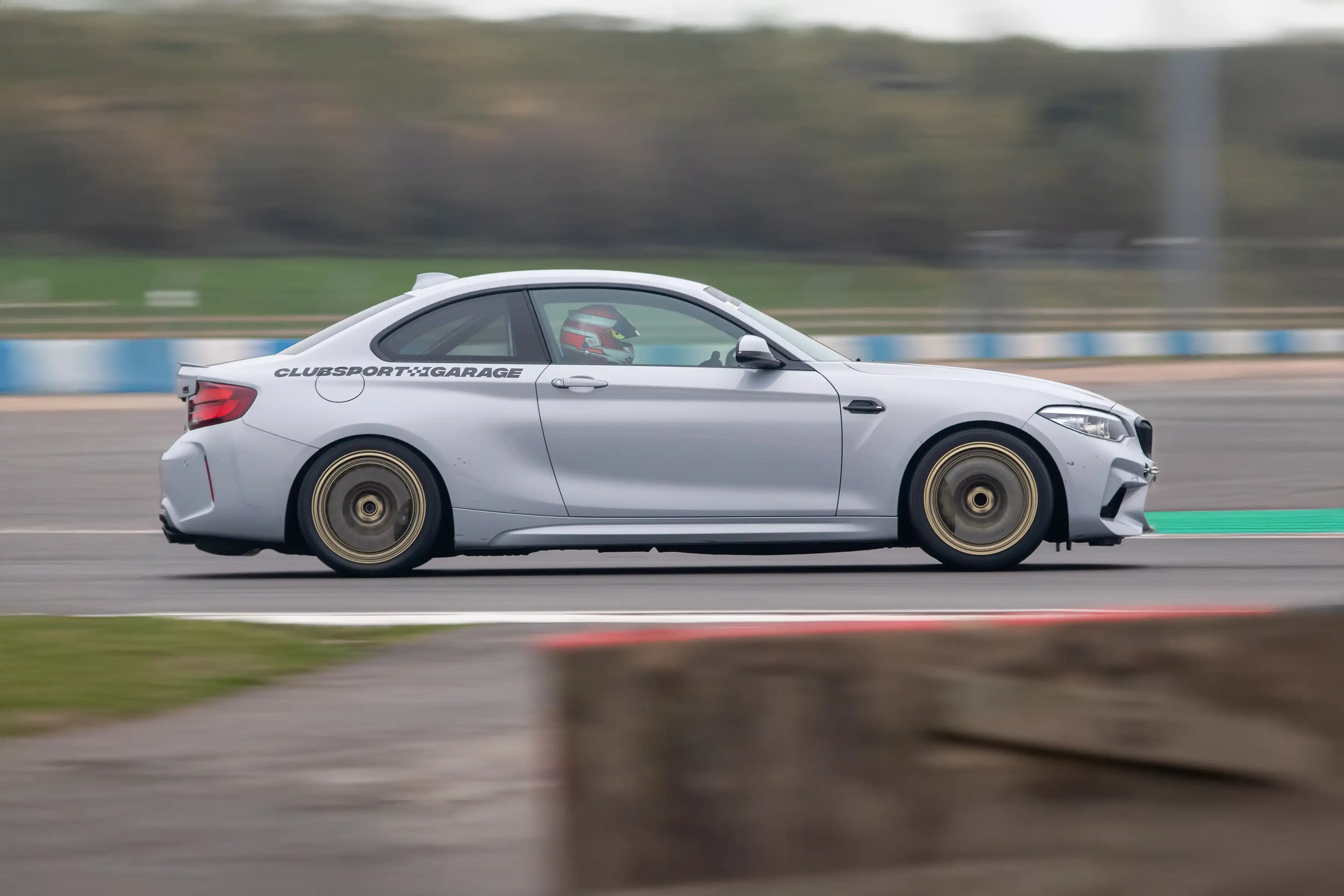 Photo of Clubsport Garage BMW F87 M2 Competition on track at Donington Park