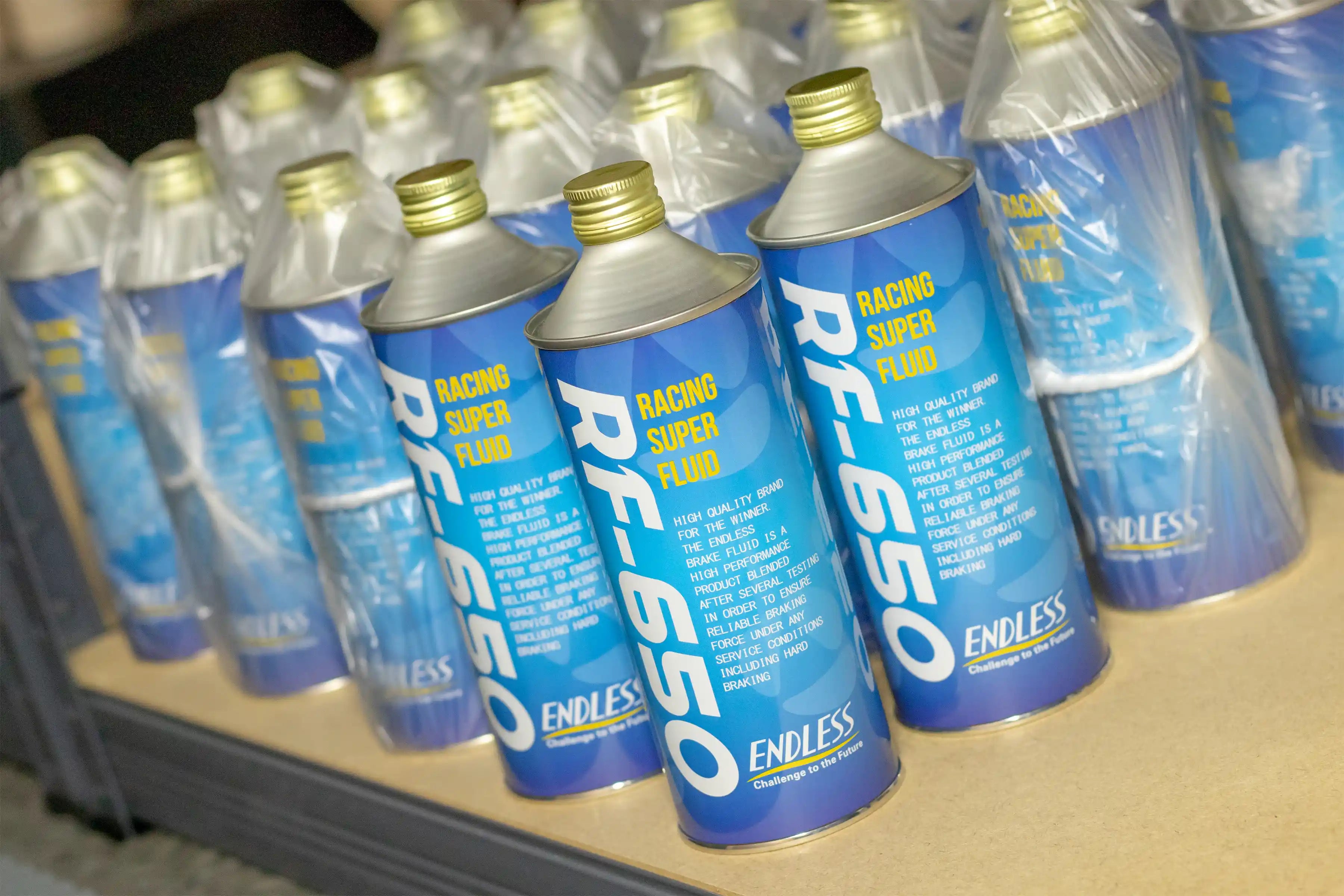 Photo of Endless RF-650 Brake Fluid bottles