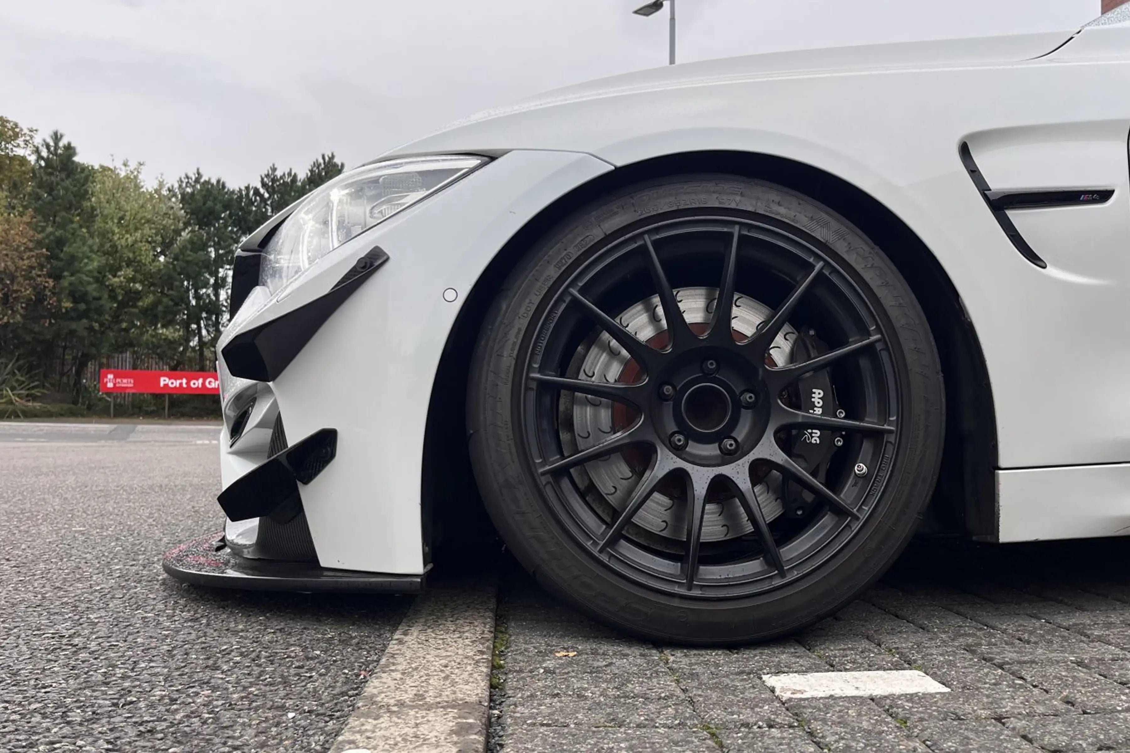 Photo of Protrack One Wheel installed on BMW F82 M4