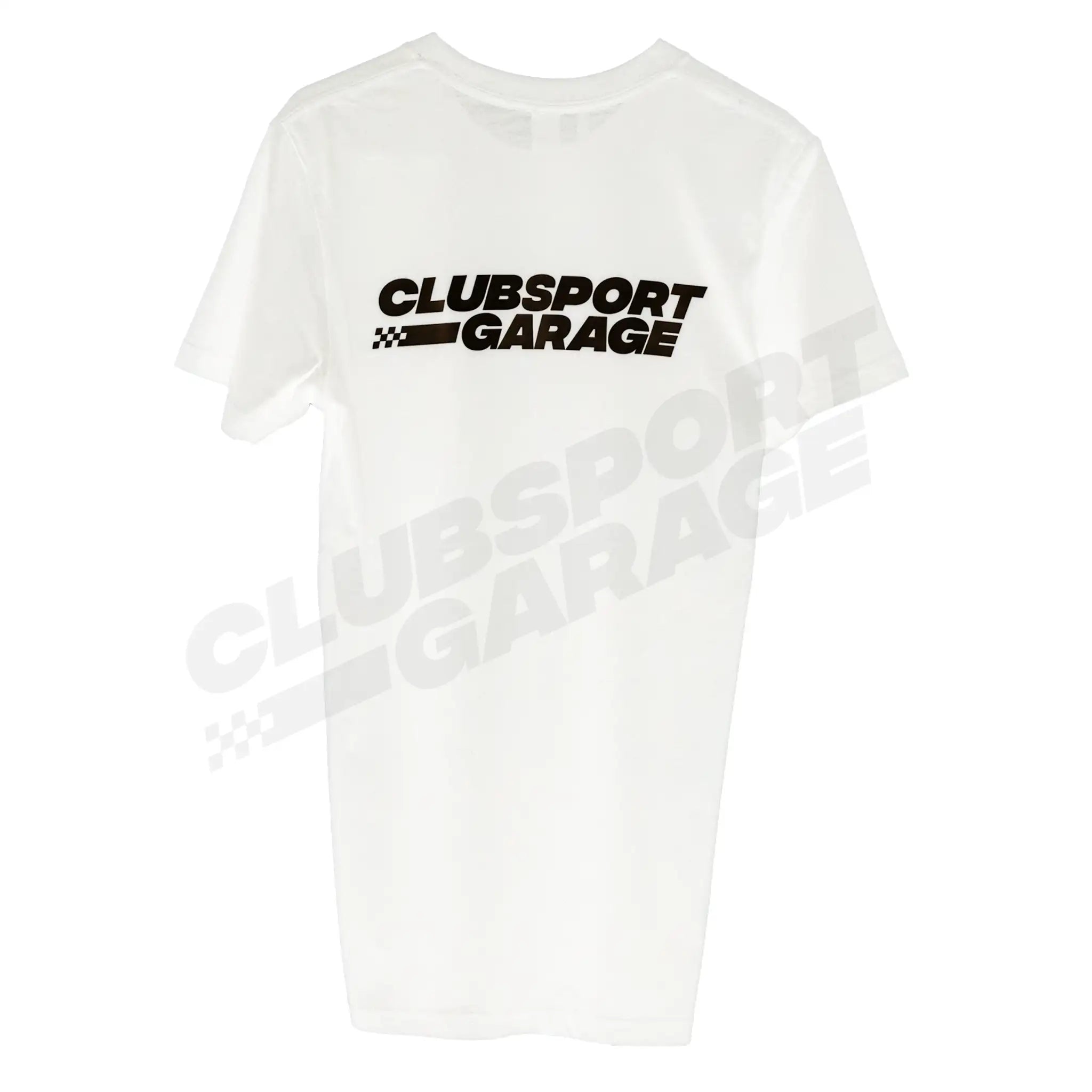 Photo of Rear of T-Shirt white