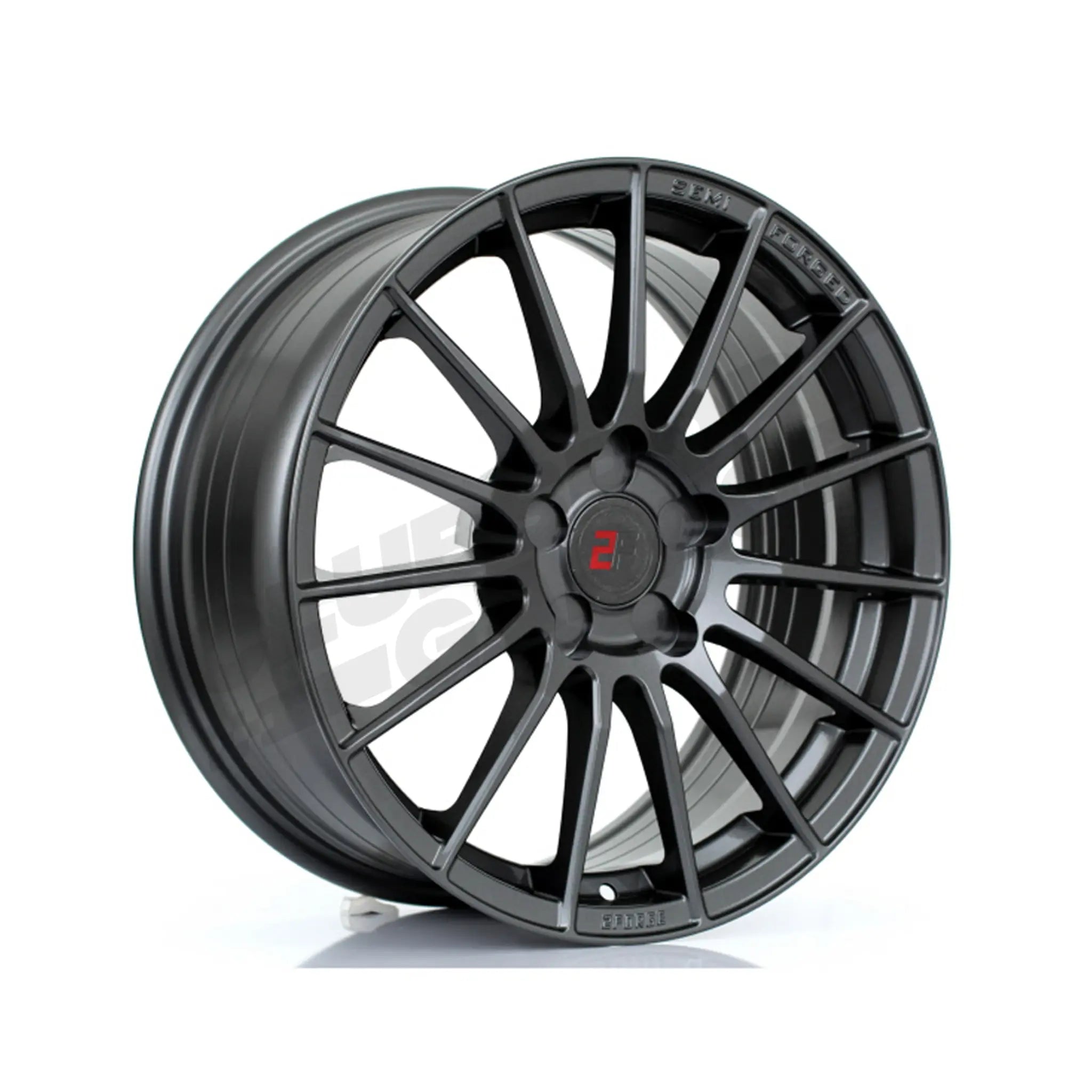 Photo of 2Forge ZF1 wheel in gloss gunmetal