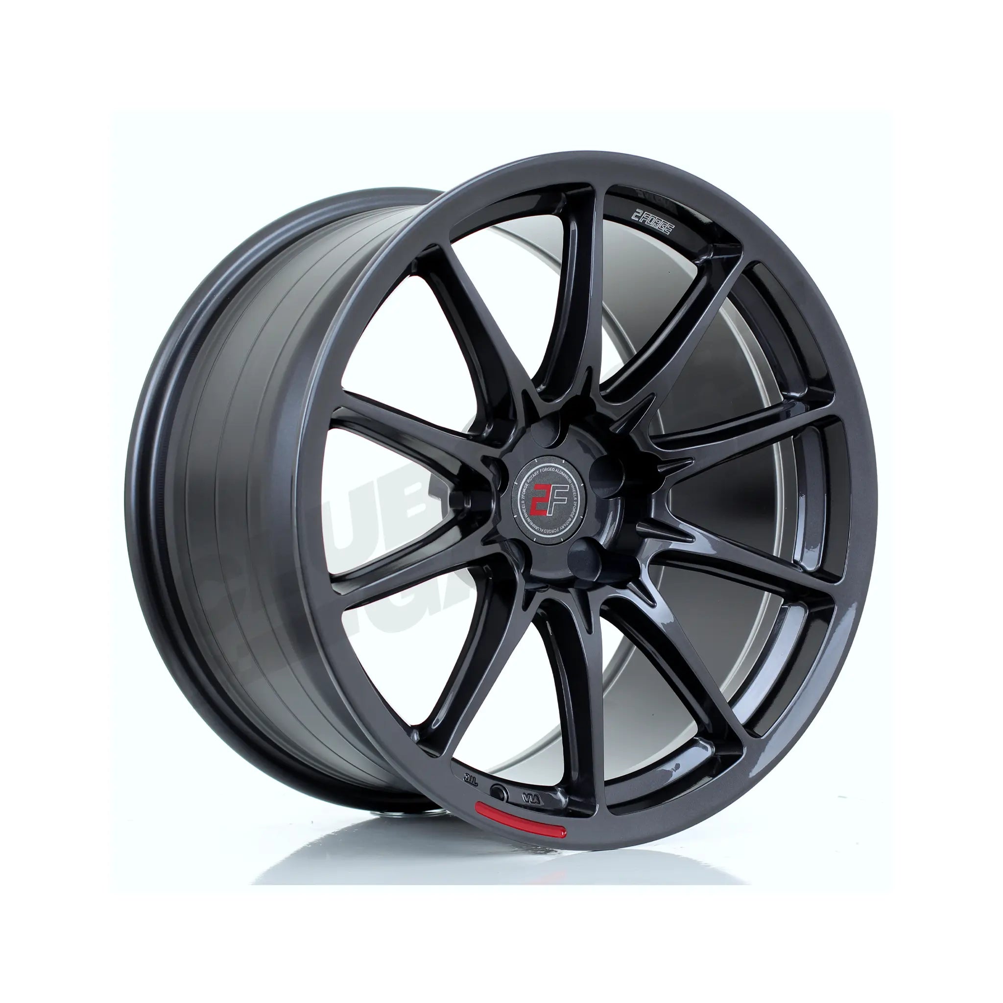 Photo of 2Forge ZF8 18” Rotary Forged Alloy Wheel gloss gunmetal