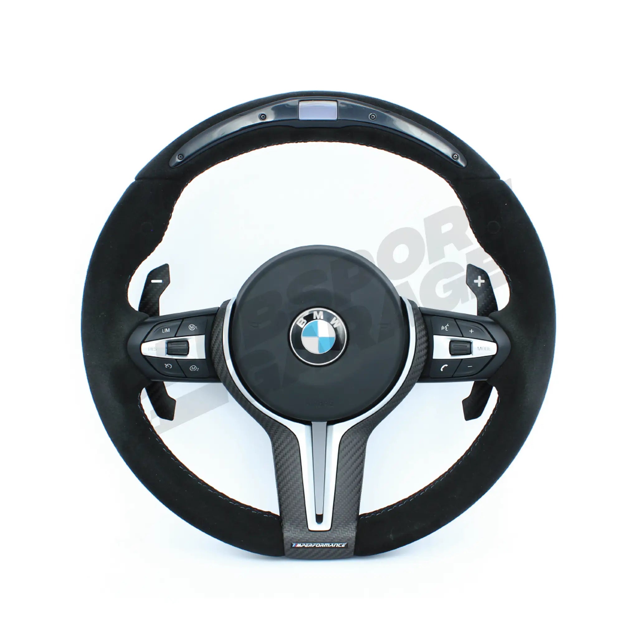 Photo of KMP BMW F8X Magnetic Shift Paddles Installed