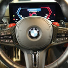 Photo of KMP BMW G8X Magnetic Shift Paddles Installed