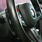 Photo of KMP BMW G8X Magnetic Shift Paddles Installed