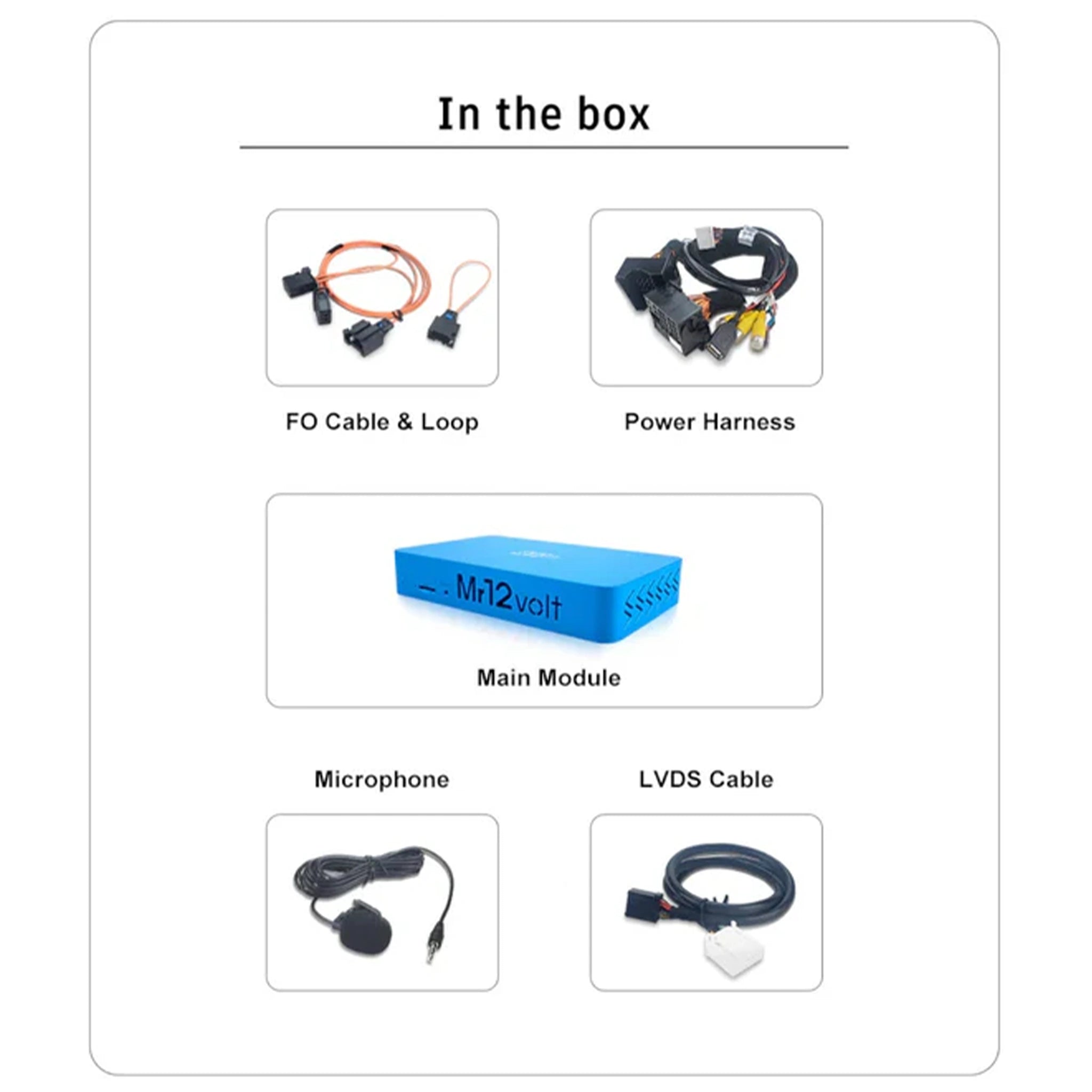 Photo of Mr12Volt BMW CCC M-ASK CarPlay & AA Interface BMW E9X E6X What's in the box