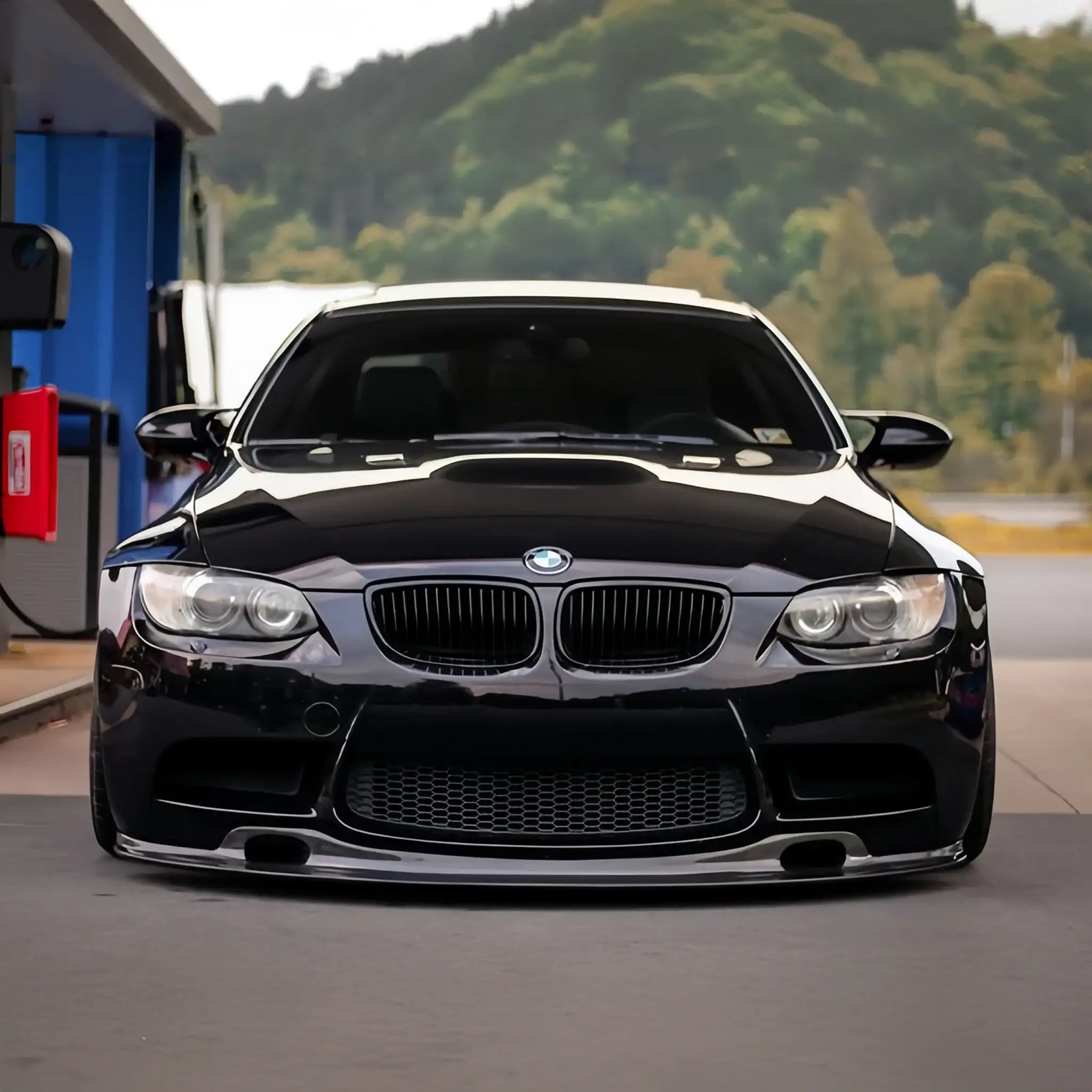 Photo of Ridgeline Motorsport E9X M3 GT4 V2 (Shorter Version) Front Splitter installed on E92 M3