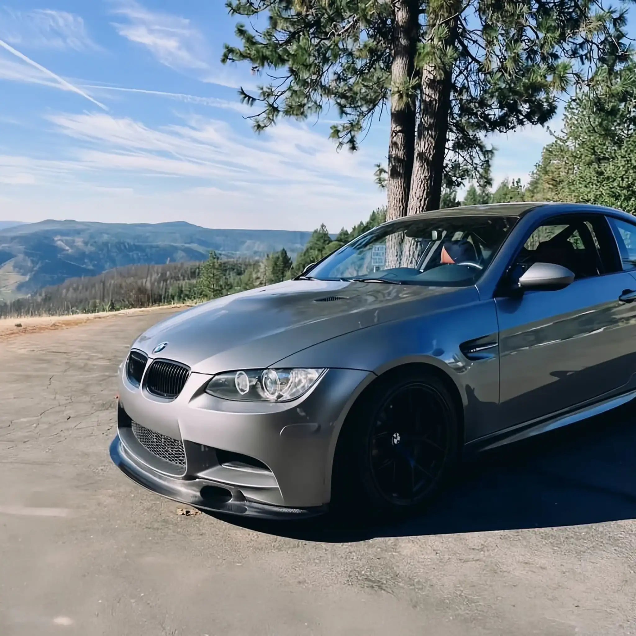 Photo of Ridgeline Motorsport E9X M3 GT4 V2 (Shorter Version) Front Splitter installed on E92 M3