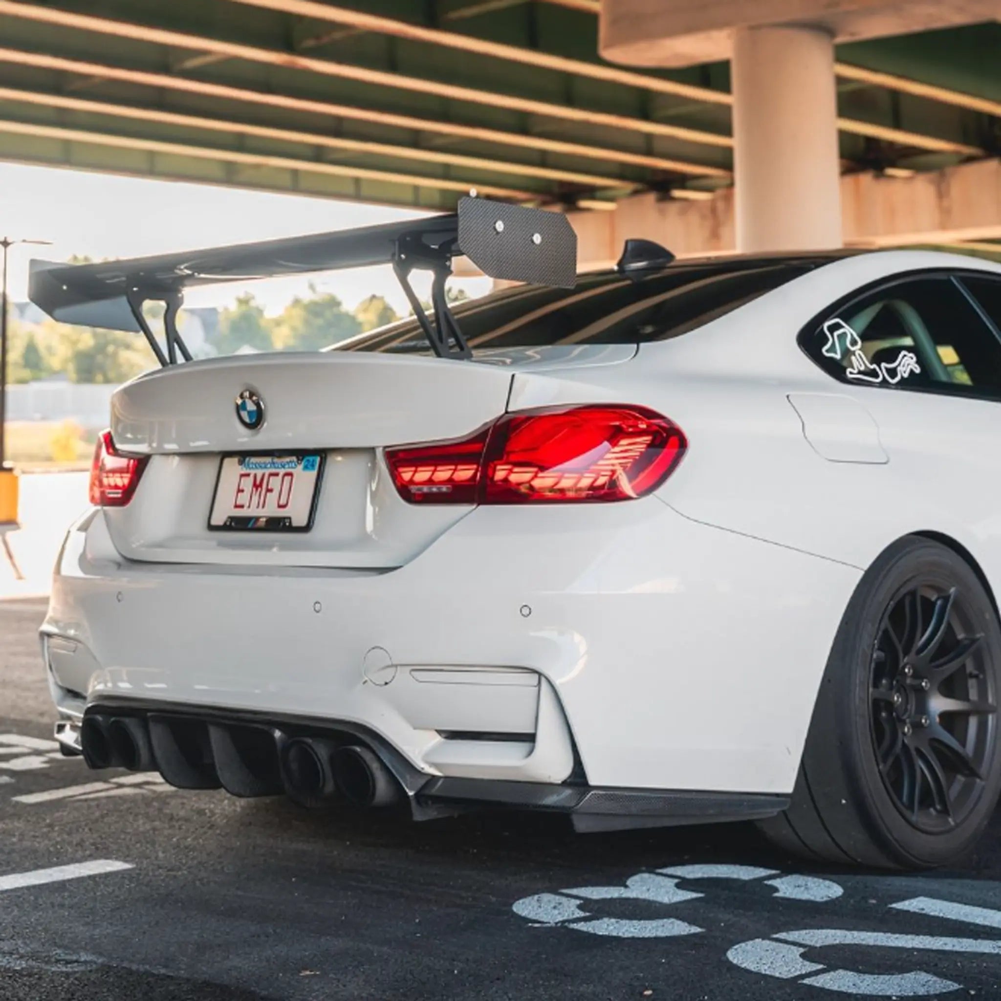 Photo of Ridgeline Motorsport Ring Spec Wing installed to bmw m4 f82