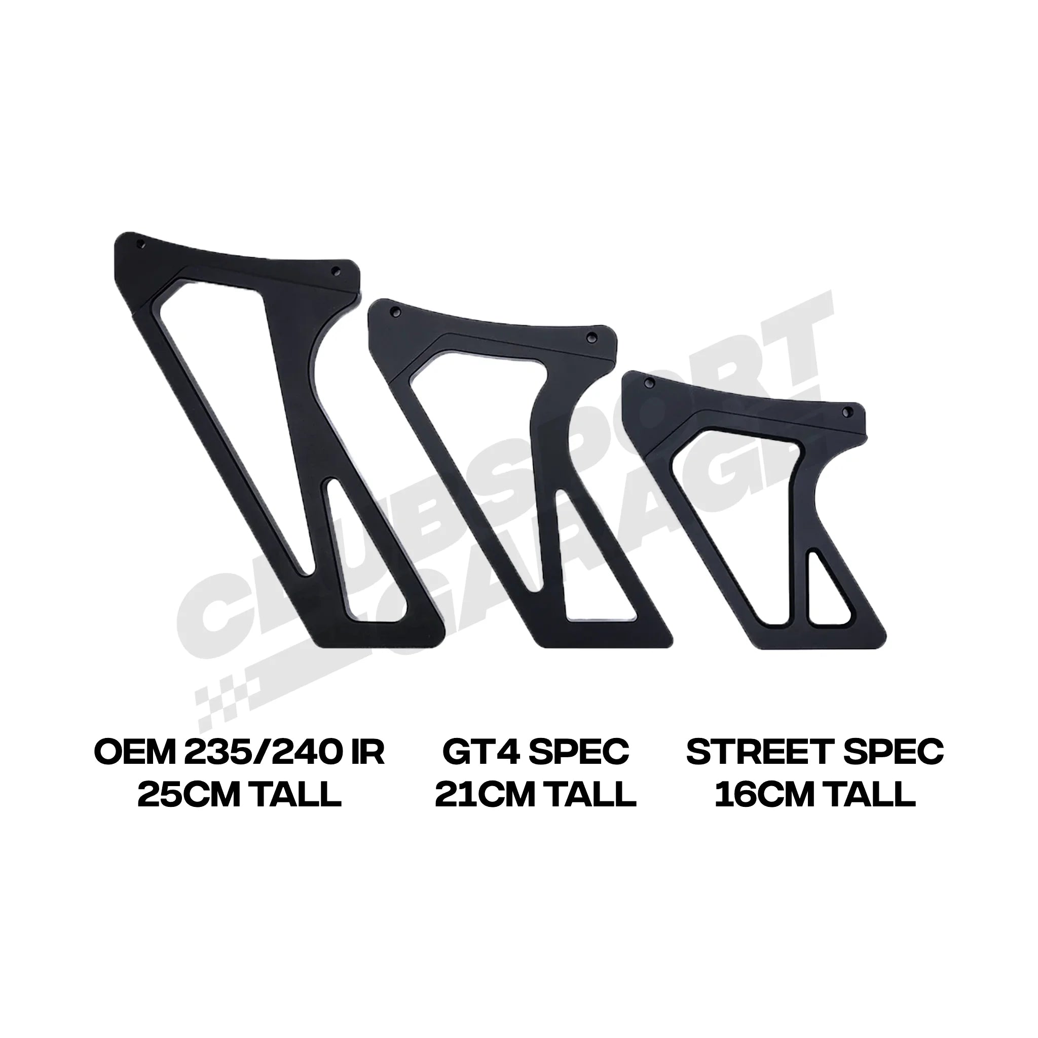 Photo of Ridgeline Motorsport Wing Upright Sizes Comparison