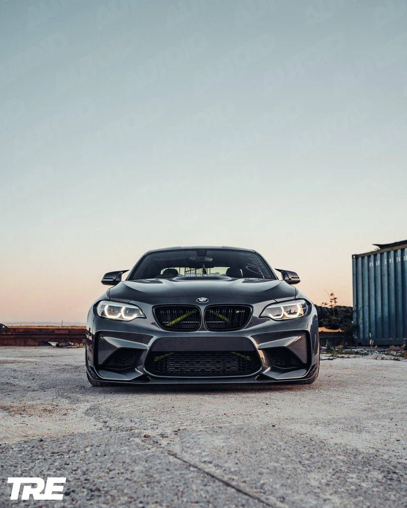 AutoID TRE F87 M2 Pre - preg Carbon Fibre Performance Front Splitter - Clubsport Garage