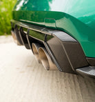 BMW G80 G81 M3 & G82 G83 M4 Pre - Preg Carbon Fibre Diffuser Outline Trim by TRE (2021+) - Clubsport Garage