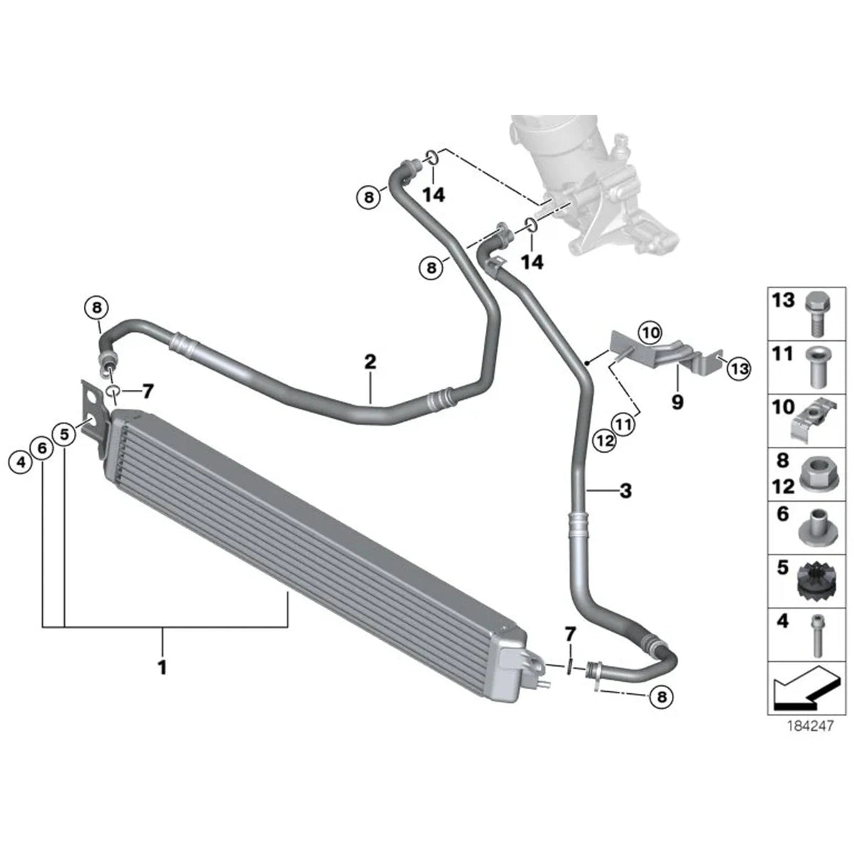 CSF Race-spec Oil Cooler BMW E9X M3 - Clubsport Garage