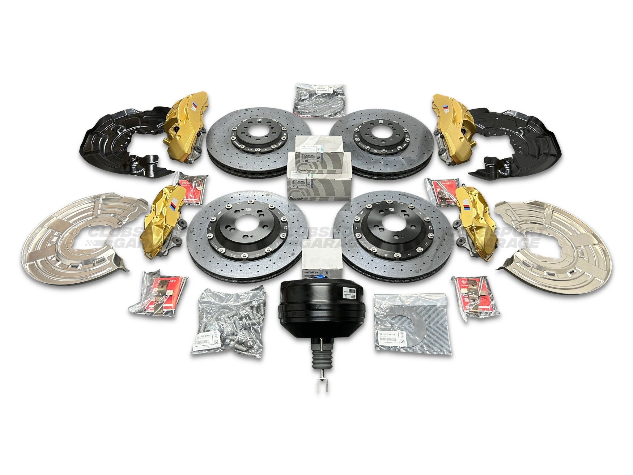 Genuine BMW Carbon Ceramic Brake Conversion Retrofit Kit F8X M2 M3 M4 - Clubsport Garage