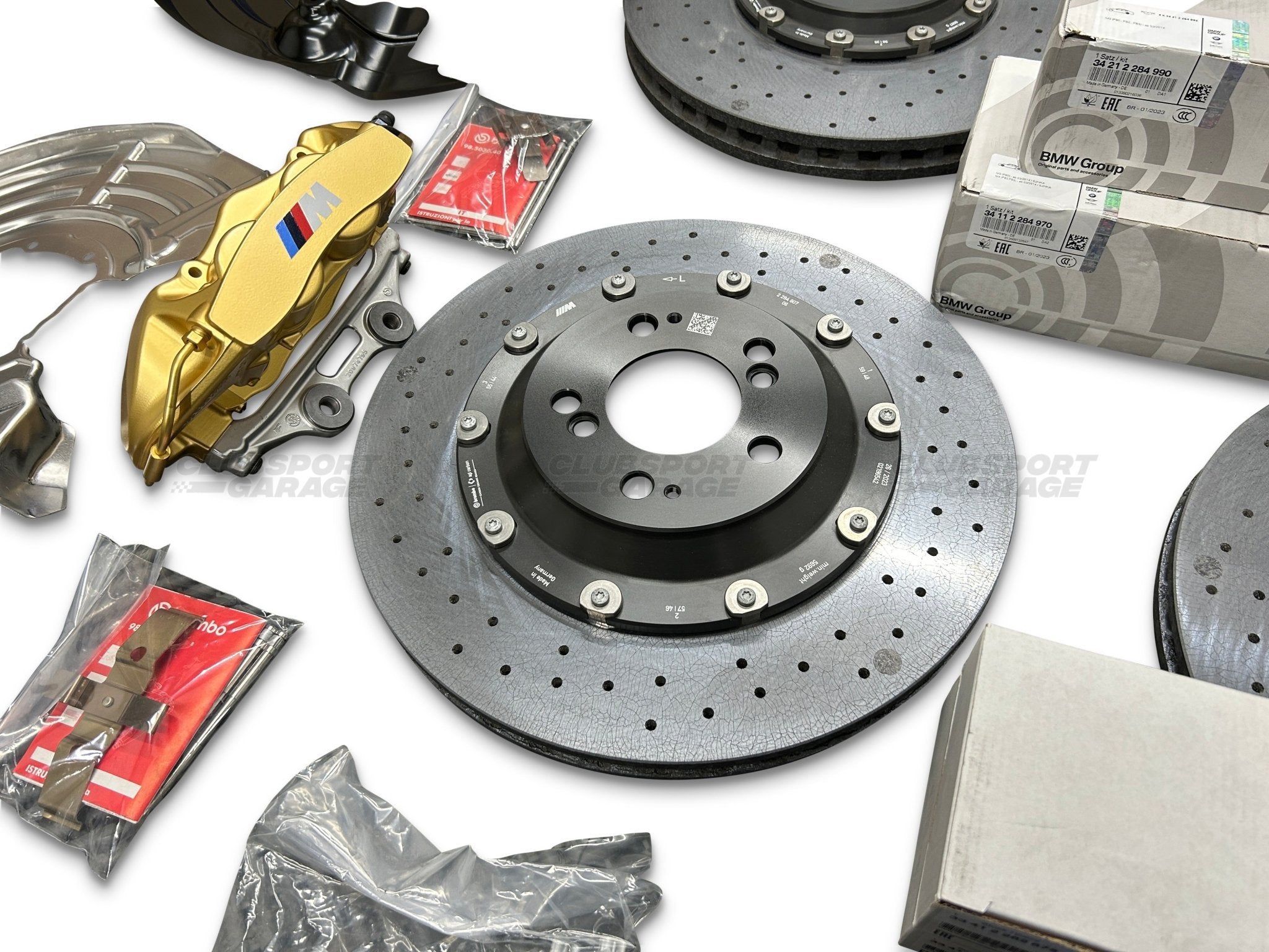 Genuine BMW Carbon Ceramic Brake Conversion Retrofit Kit F8X M2 M3 M4 - Clubsport Garage