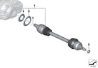 Genuine BMW LH Driveshaft - Clubsport Garage