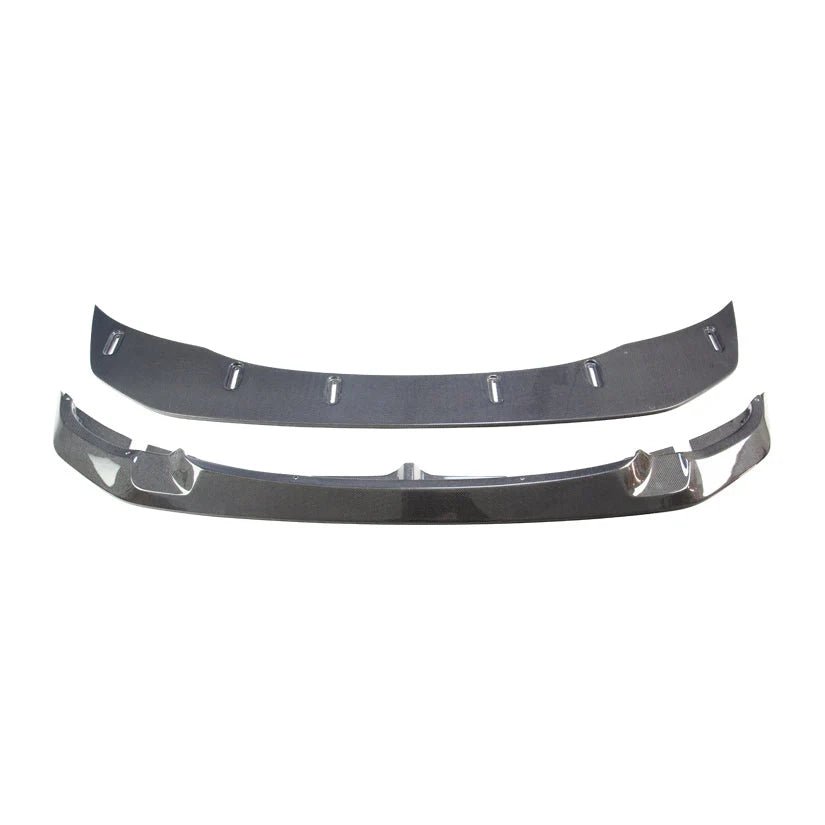 GTS Style 2 Piece 1x1 Carbon Fibre Front Splitter Lip BMW F8X M3 M4 - Clubsport Garage