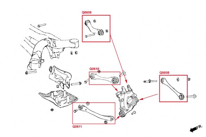 Hardrace Adjustable Rear Camber Arms for BMW G20 (Q0609) - Clubsport Garage