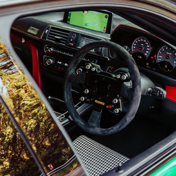 JQ Werks Madtrace® BMW F Series Racing Steering Wheel System - Clubsport Garage