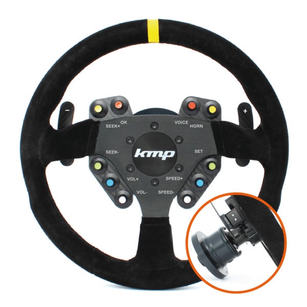 KMP Mini F5X 10 Button OEM Pro-Line Steering Wheel with Quick Release - Clubsport Garage