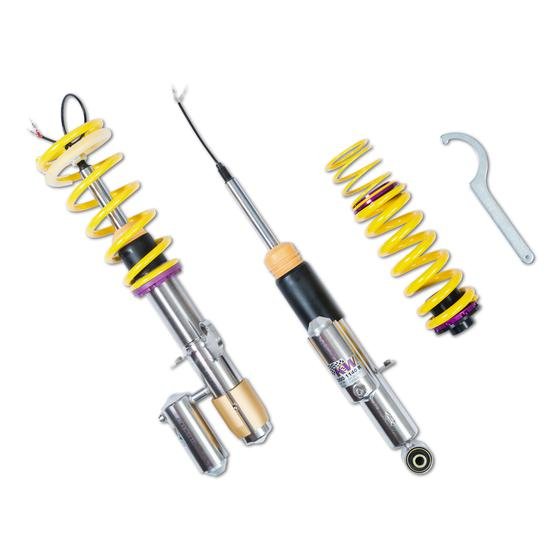 KW DDC Plug & Play Coilovers inox - BMW F87 M2/M2 Competition, F80 M3 and F82 M4 - Clubsport Garage