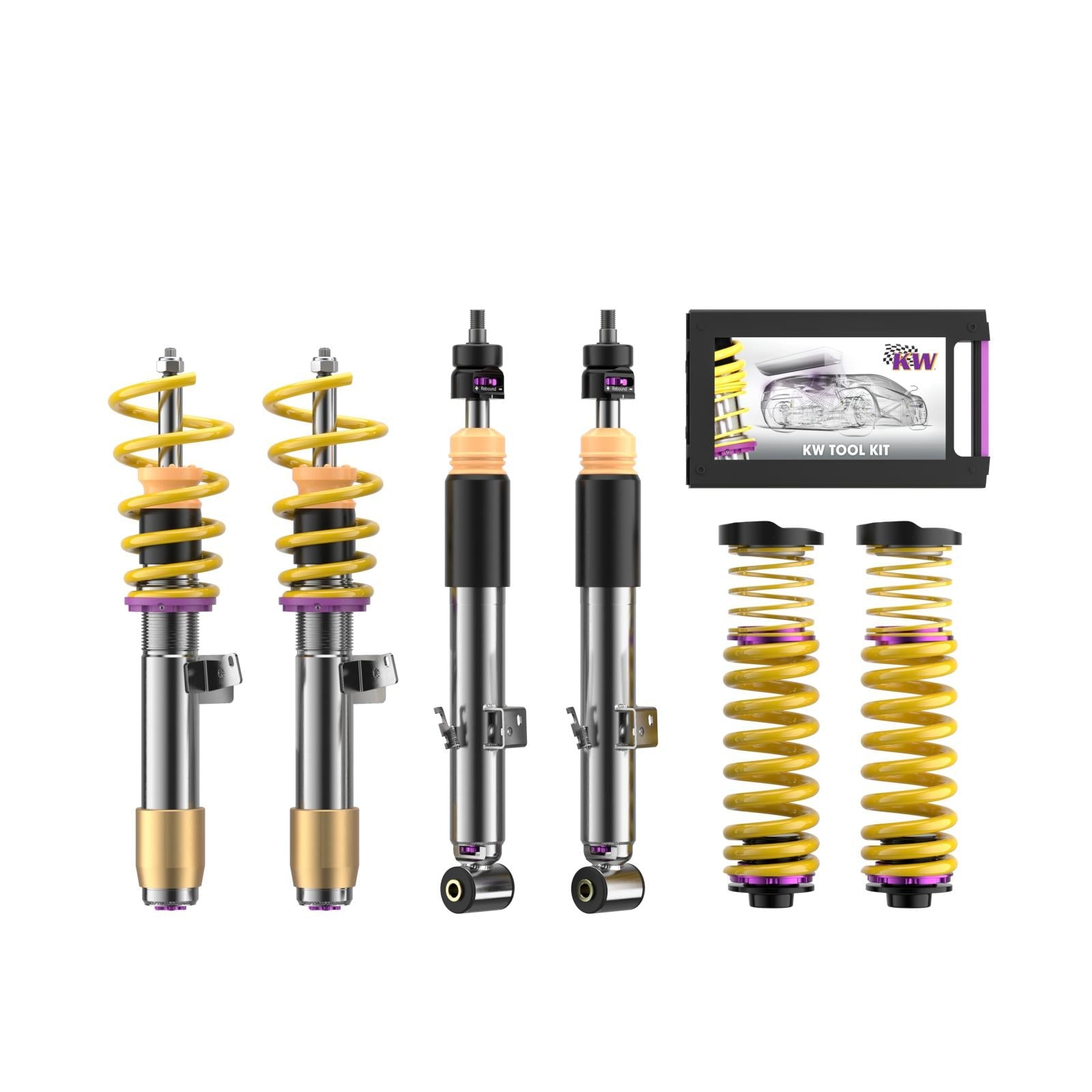 KW V3 Coilovers for BMW G80 M3 & G82 M4 RWD (Including deactivation for EDC) - Clubsport Garage