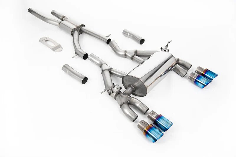 Milltek Sport BMW F80 M3 & F82 M4 (2019 - 2020 OPF Models) OPF Back Exhaust System - Clubsport Garage