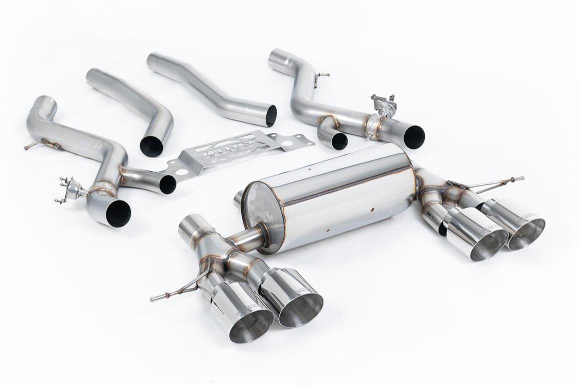 Milltek Sport BMW G87 M2 OPF Back Exhaust System - Clubsport Garage