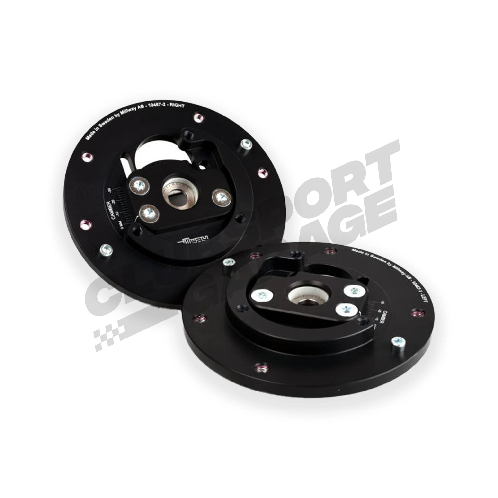 Millway Motorsport Adjustable Camber Plates STREET Version BMW F8X M2C/M3/M4 - Clubsport Garage