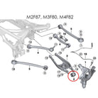 Millway Motorsport Eccentric Rear Control Arm Bushing BMW F8X & G8X M2/M3/M4 & E9X M3/E82 1M - Clubsport Garage