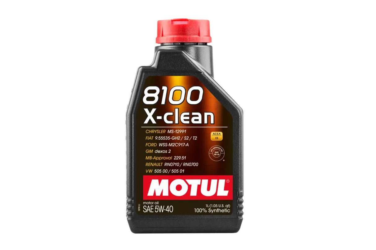 Motul 8100 X-clean 5W-40 - Clubsport Garage