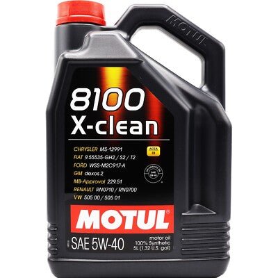 Motul 8100 X-clean 5W-40 - Clubsport Garage