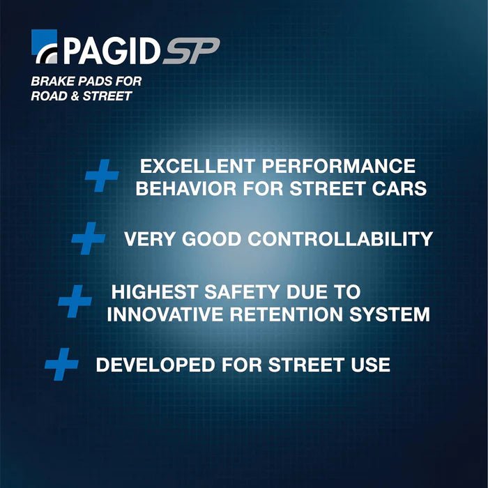 Pagid Street+ Rear Pads – BMW G87 M2 G80 M3 G82 M4 - Clubsport Garage